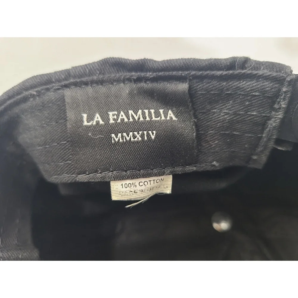 La Familia MMXIV Snapback Hat Cap Skate Skateboard Lifestyle Dad Men Women Black